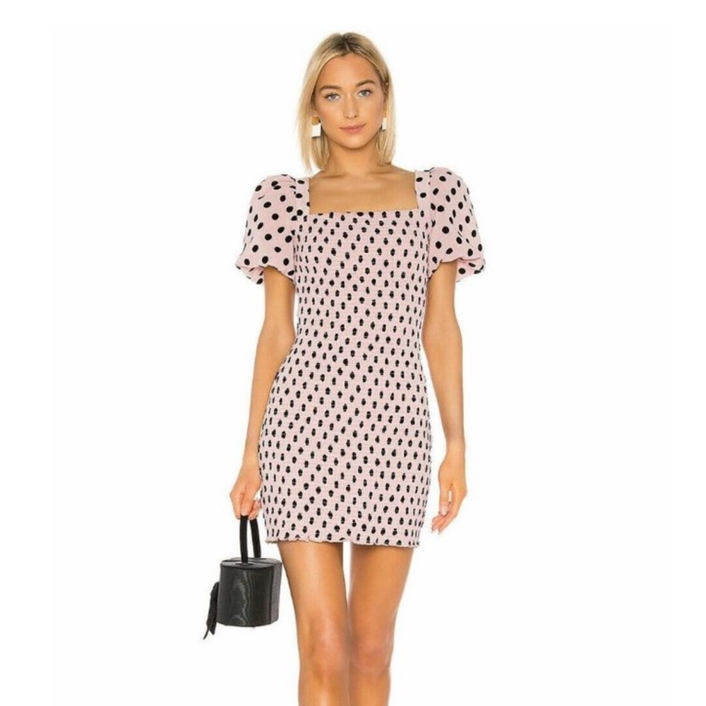 NWT LPA Filomena Polka Dot Dress